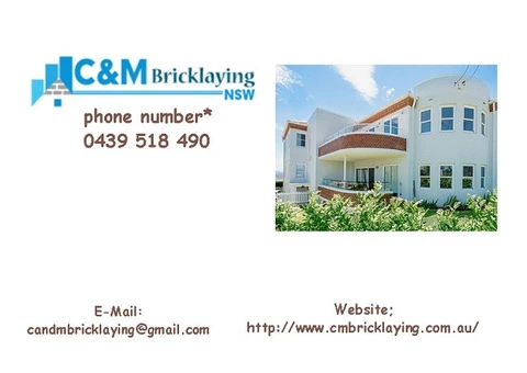 C&M Bricklaying | Residential Home Renovations