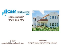 C&M Bricklaying | Residential Home Renovations