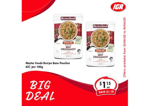 Grocery item For Sale IGA Ravenswood