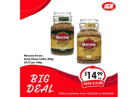 Grocery Item For Sale IGA Ravenswood