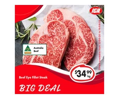 Grocery Item For Sale IGA Ravenswood