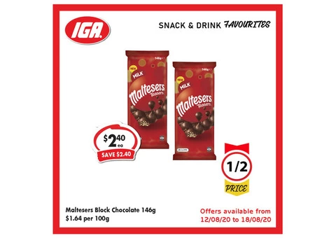 Grocery Item For Sale IGA Ravenswood