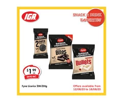 Grocery Item For Sale IGA Ravenswood