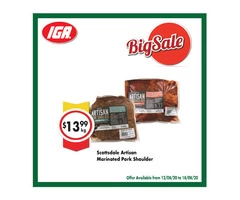 Grocery Item For Sale IGA Ravenswood