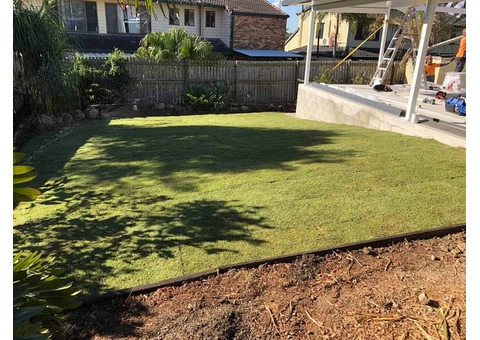 Irrigation and turfing. at Jamboree Heights., Queensland - 2/3