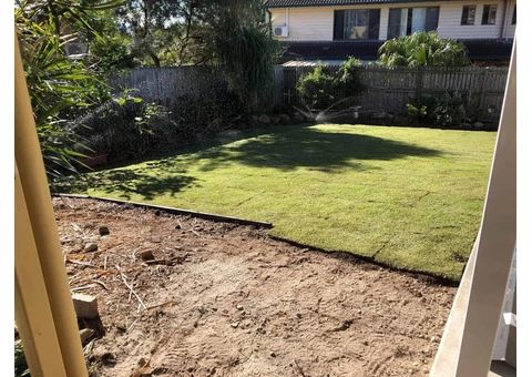 Irrigation and turfing. at Jamboree Heights., Queensland - 3/3
