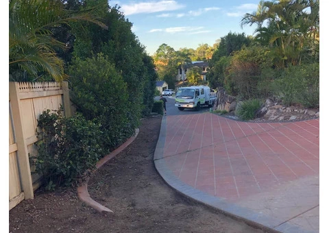 Turf and garden prep. at Albany Creek, Queensland - 4/6