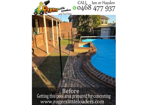 Concrete preparation at Carseldine, Brisbane - 5/5
