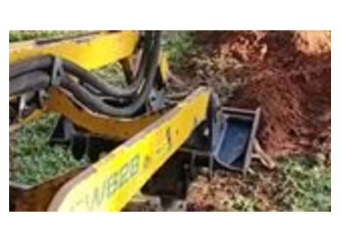 1 hand digging, 1 hand filming. - 2/2