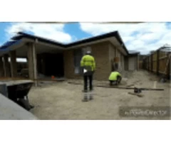 Time lapse video of 2 day landscaping project on January 2019.