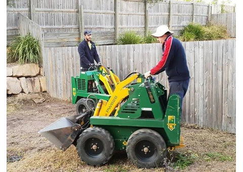 New employee on June 5 On the Kanga Loader.