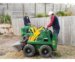 New employee on June 5 On the Kanga Loader.