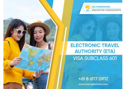 Know About The Electronic Travel Authority Visa 601