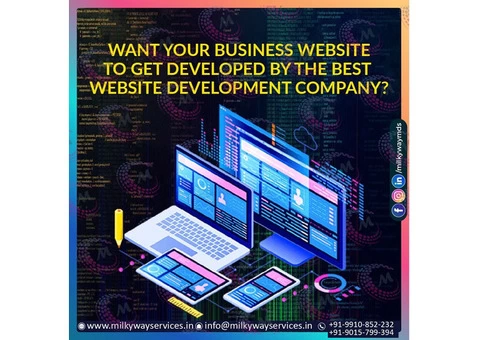 Want Your Business Website To Get Developed By Website Development Company