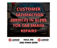 Customer Satisfaction Services in Glebe for Smash Repairs