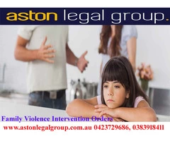 Apply Personal Safety Intervention Orders or Family Violence Intervention Orders