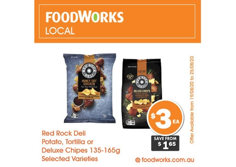 Red Rock Deli Chipes For Sale FoodWorks Clovelly