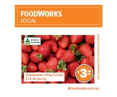 Strawberries For Sale FoodWorks Clovelly