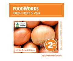 Loose Brown Onions For Sale FoodWorks Clovelly