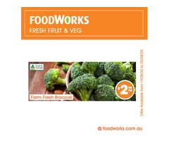 Farm Fresh Broccoli For Sale FoodWorks Clovelly