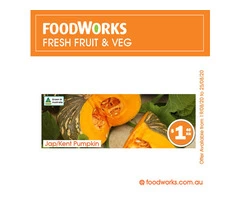 Jap /Kent Pumpkin For Sale FoodWorks Clovelly