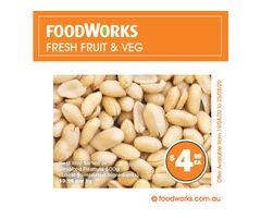 Salted or Unsalted Peanuts For Sale FoodWorks Clovelly