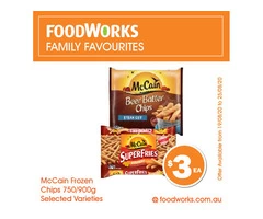 McCain Frozen Chips For Sale FoodWorks Clovelly