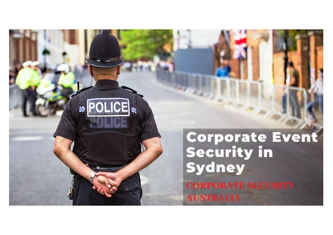 Get the Best Corporate Event Security in Sydney