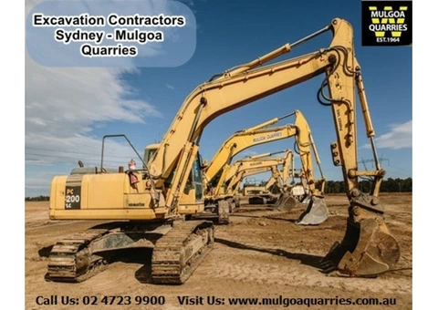 Excavation Company Sydney | Mulgoa Quarries