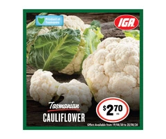 Grocery item For Sale IGA Ravenswood