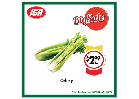 Grocery item For Sale IGA Ravenswood