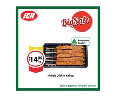 Grocery Item For Sale IGA Ravenswood