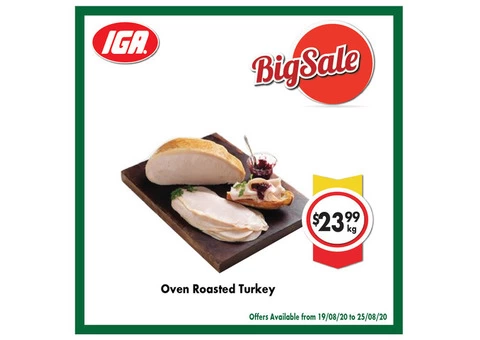 Grocery Item For Sale IGA Ravenswood