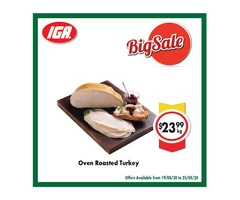 Grocery Item For Sale IGA Ravenswood