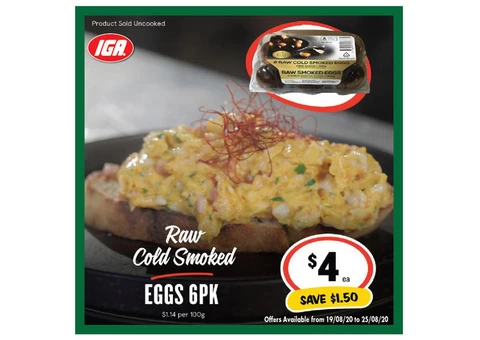 Grocery Item For Sale IGA Ravenswood