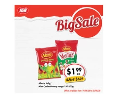 Grocery Item For Sale IGA Ravenswood