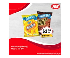 Grocery Item For Sale IGA Ravenswood