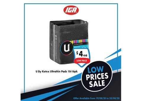 Grocery Item For Sale IGA Ravenswood