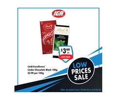 Grocery Item For Sale IGA Ravenswood