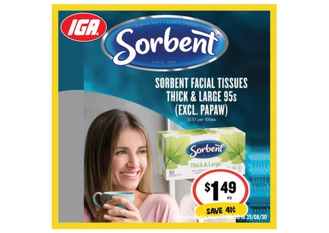 Grocery Item For Sale IGA Ravenswood