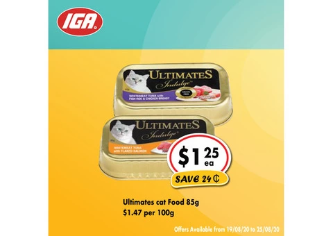 Grocery Item For Sale IGA Ravenswood