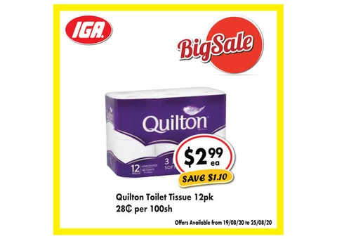 Grocery Item For Sale IGA Ravenswood