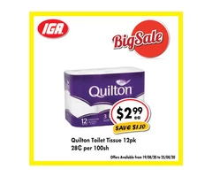 Grocery Item For Sale IGA Ravenswood