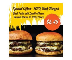 BBQ Beef Burger For Sale IGA Ravenswood