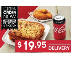 Pasta Wings Meal For Sale Pizza Hut Orange