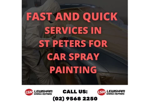 Fast and Quick Services in St Peters for Car Spray Painting