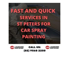 Fast and Quick Services in St Peters for Car Spray Painting