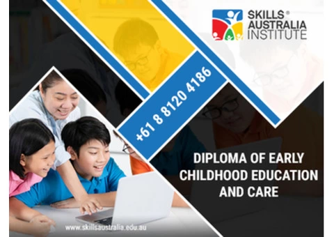 Make A Smile On A Child's Face With Our Child Care Diploma Courses In Adelaide