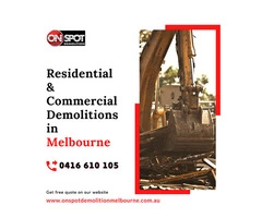 Most Trusted Demolition Company in Melbourne - On Spot Demolition