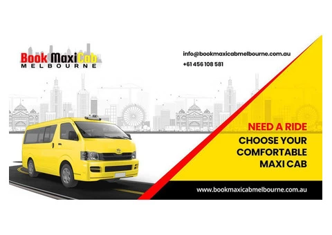 Maxi Cab Booking Near Me | Maxi Taxi Avalon Airport